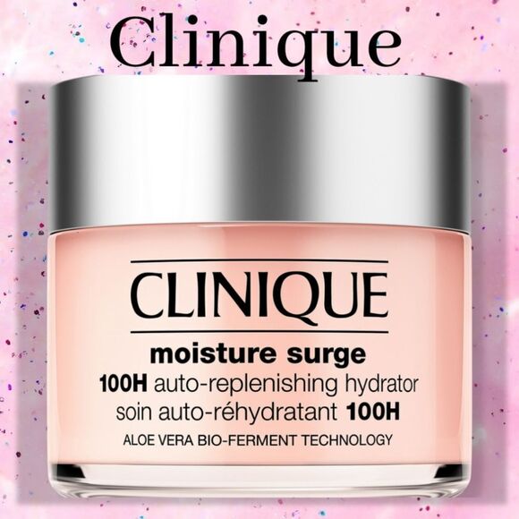 New CLINIQUE Moisture Surge 100H Auto-Replenishing Hydrator Moisturizer - Picture 1 of 10